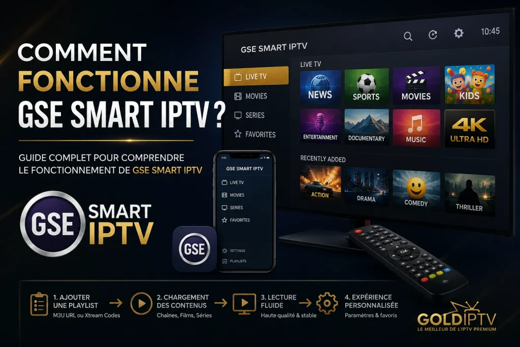 fonctionne GSE Smart IPTV