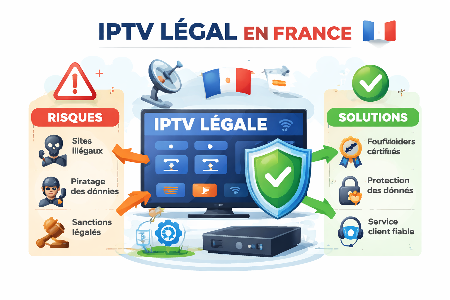 IPTV Légal en France ? : Le Guide Complet pour Éviter les Risques