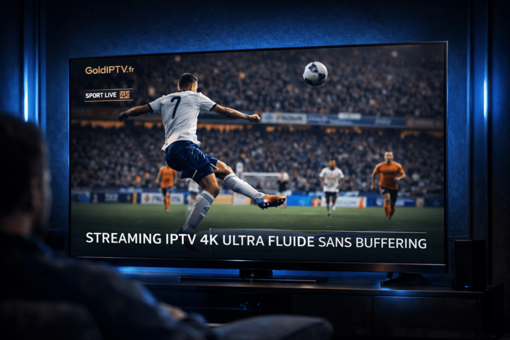 meilleur abonnement iptv france 2026 service premium 4k sans coupure GoldIPTV.fr