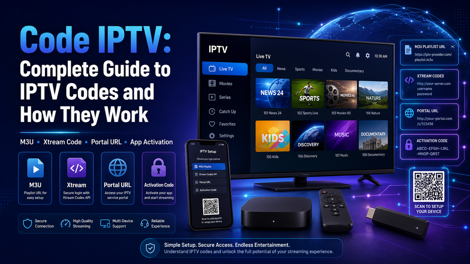 Code IPTV: Complete Guide to IPTV Codes and How They Work