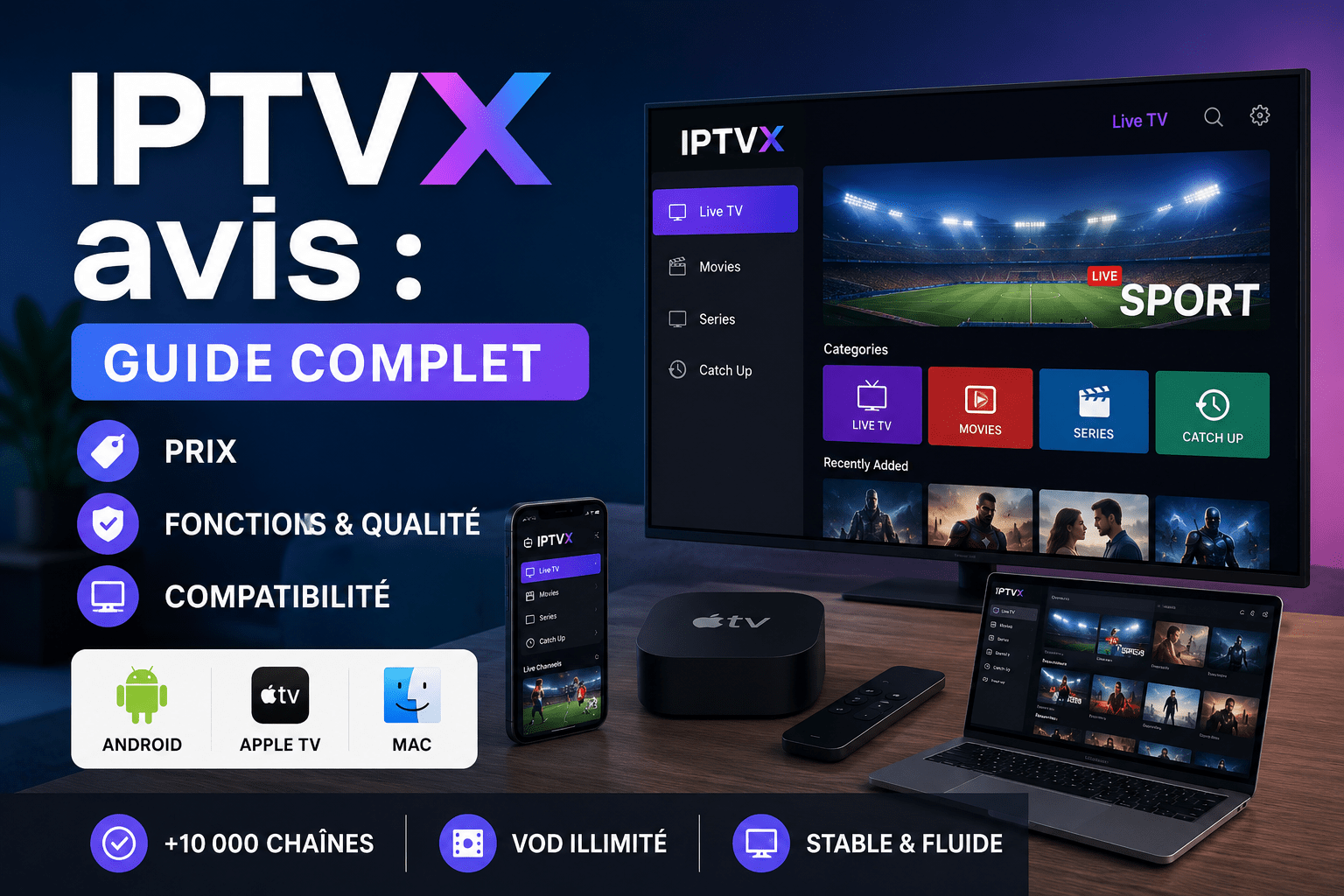 IPTVX avis