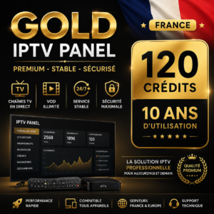 GOLD IPTV Panel