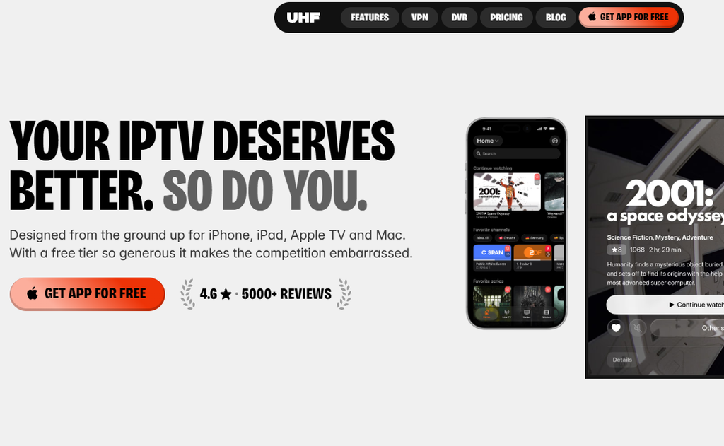 UHF IPTV
