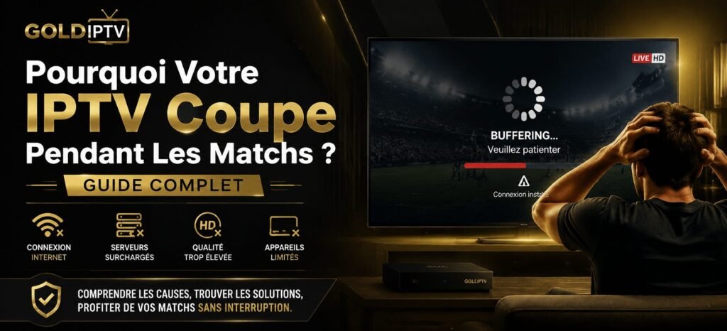 IPTV Coupe Pendant Les Matchs
