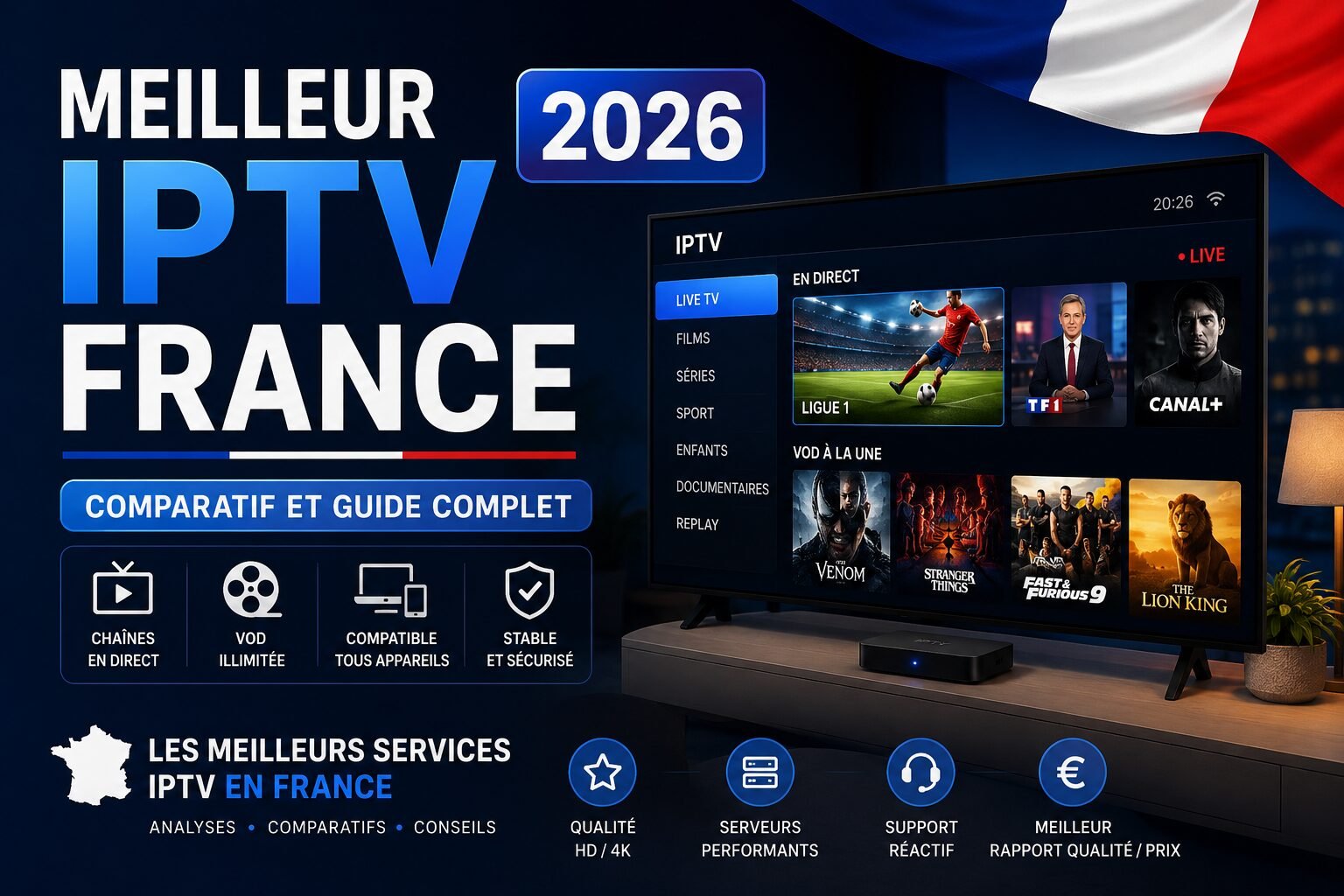 Meilleur IPTV France