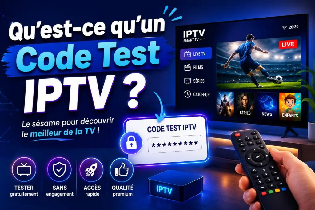 Qu'est-ce qu'un Code Test IPTV ?