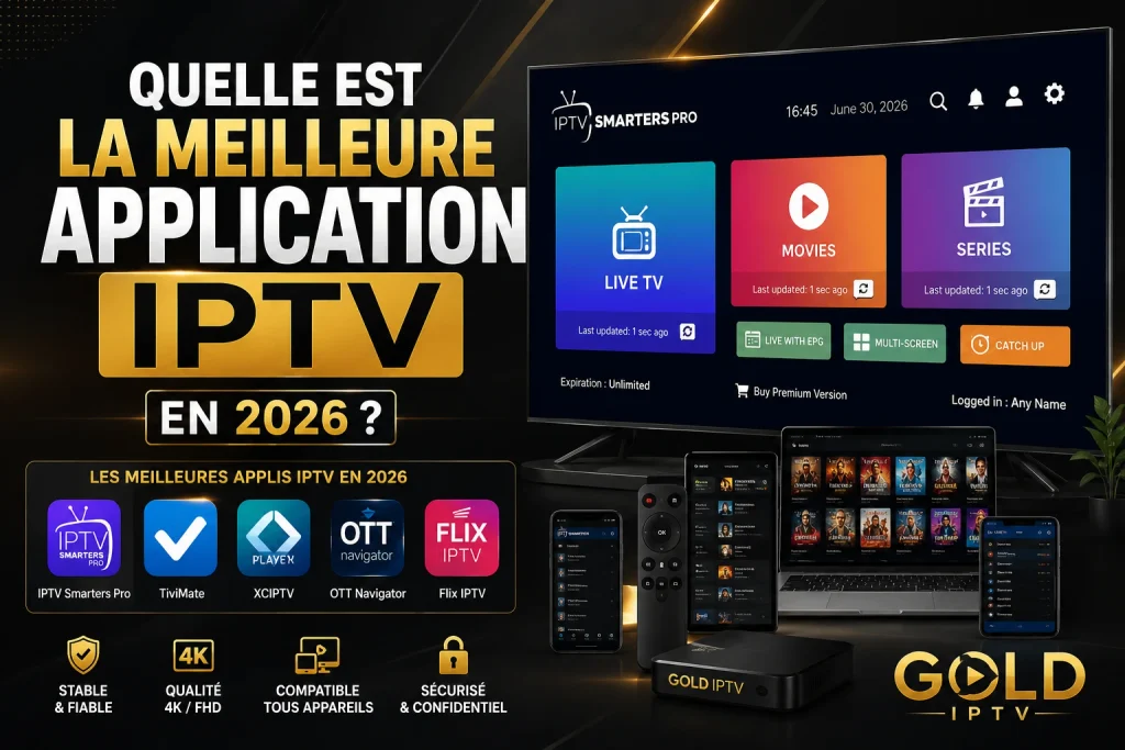la meilleure application IPTV
