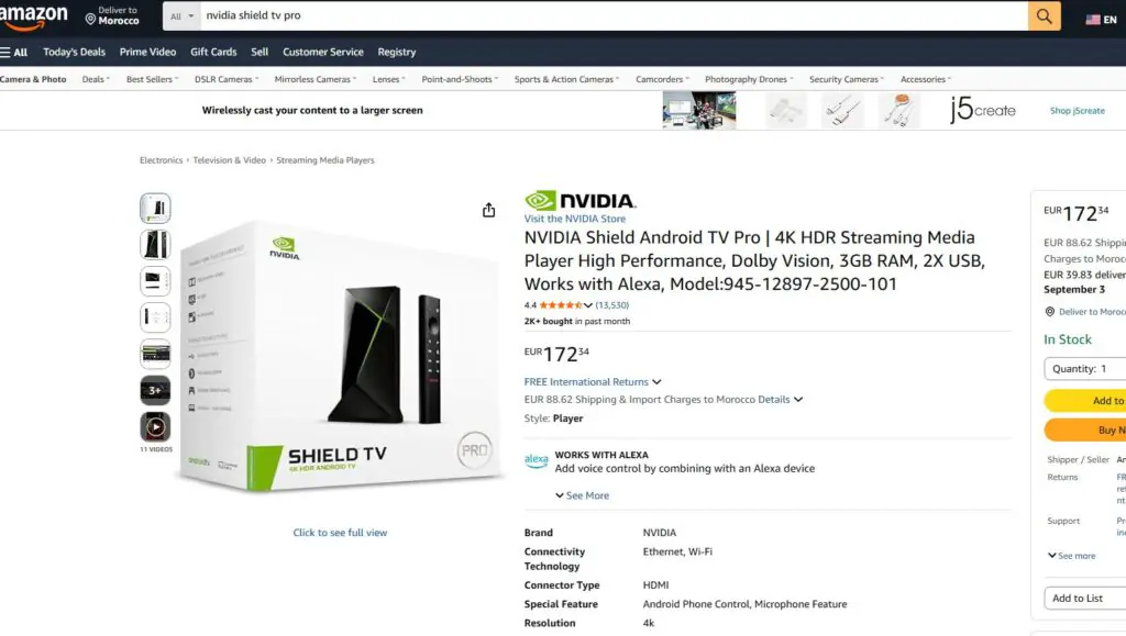 Nvidia Shield TV Pro
