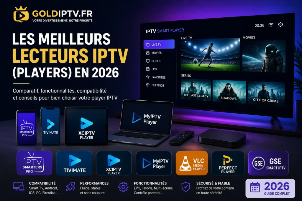 Les meilleurs lecteurs IPTV