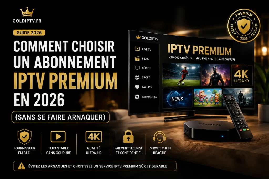 abonnement IPTV premium
