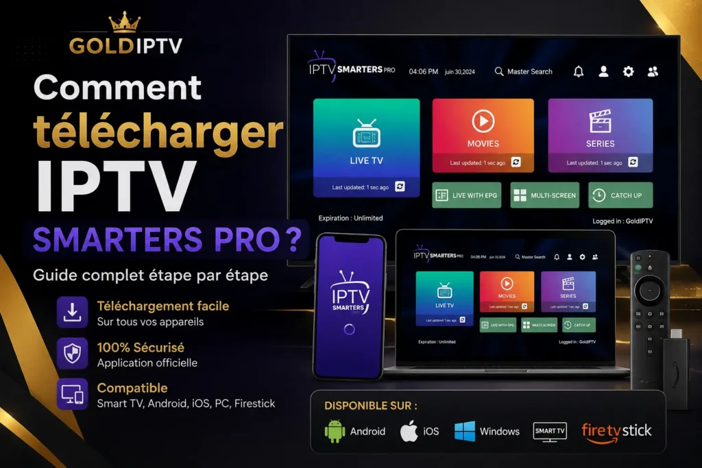télécharger IPTV Smarters Pro