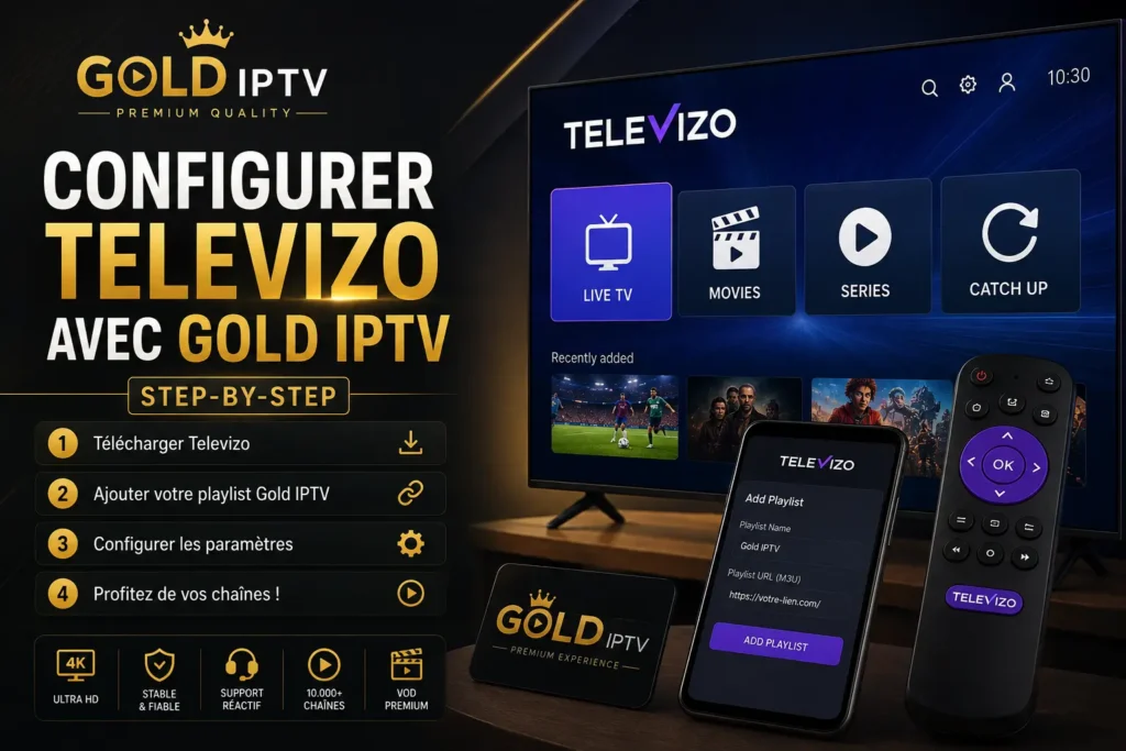 Televizo avec Gold IPTV