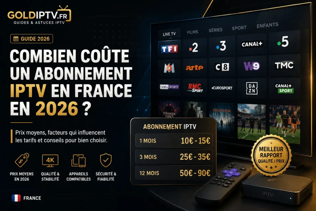 un abonnement IPTV en France 