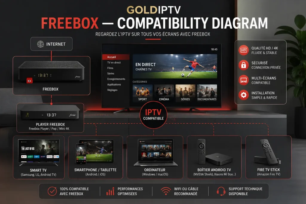 FREEBOX — COMPATIBILITY DIAGRAM