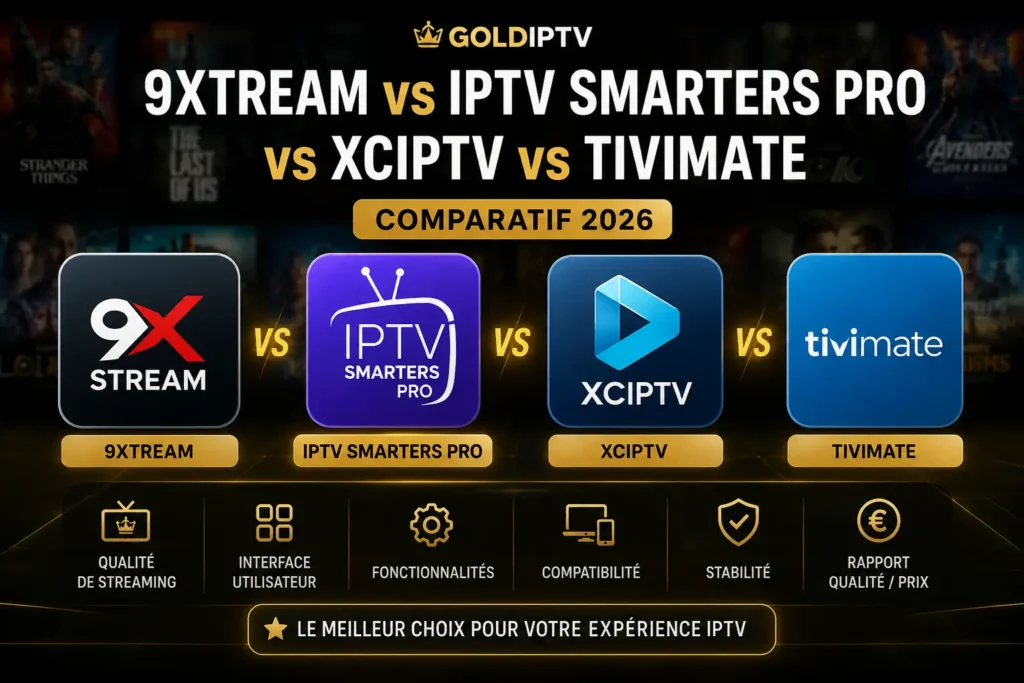 9Xtream Comparatif